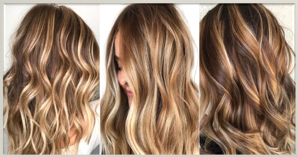 what color highlights go best with brown hair